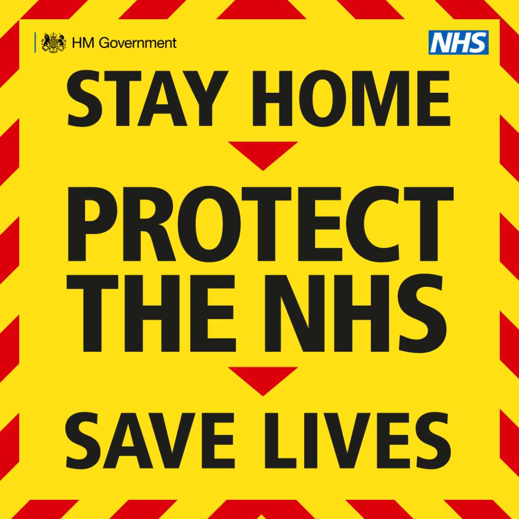 Stay Home Protect NHS Save Lives - Covid Terminology